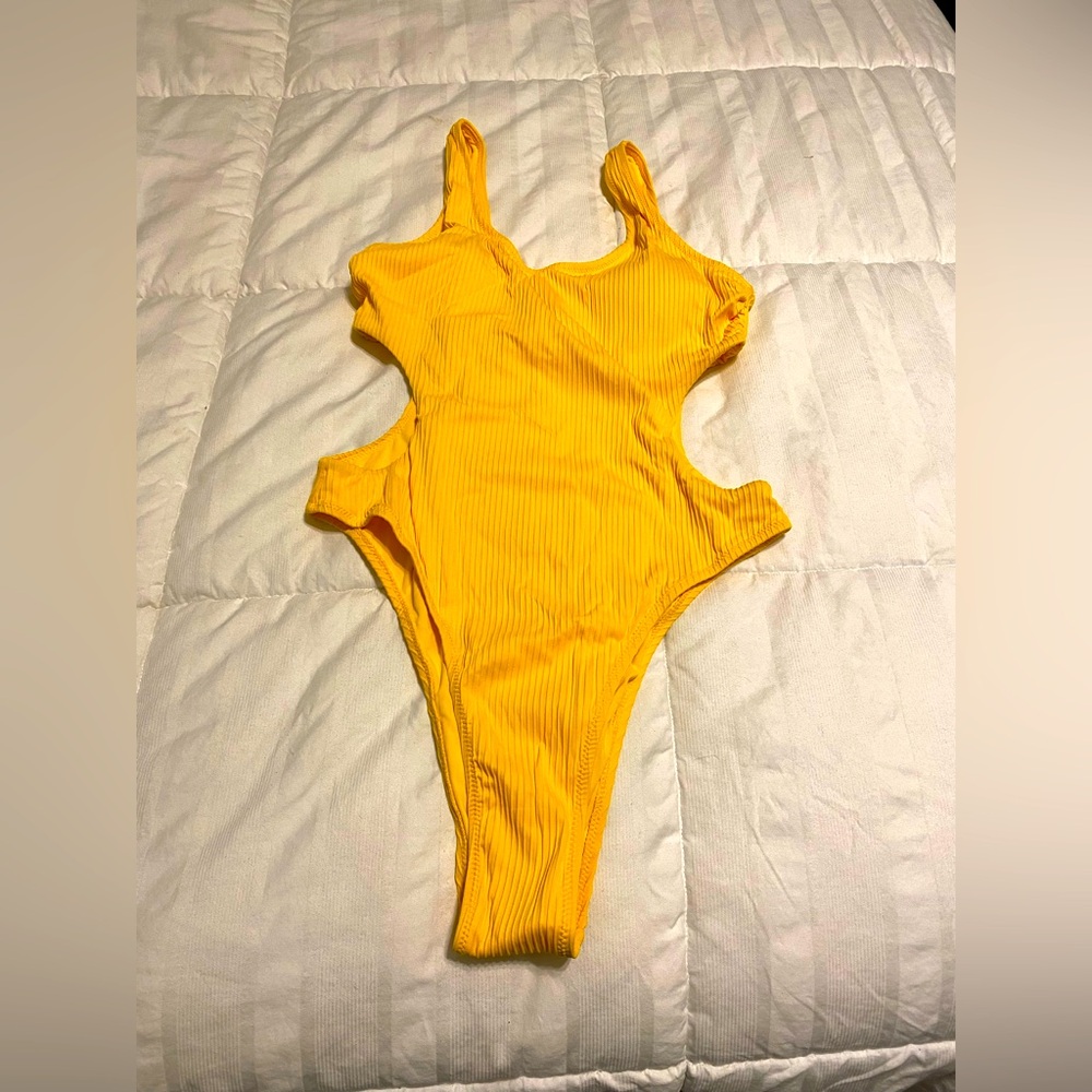 One piece w/cutouts